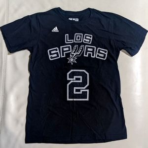 RARE Adidas NBA Official San Antonio Spurs Tshirt Los Spurs jersey Kawhi Leonard